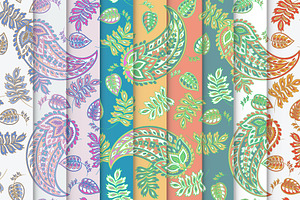 Summer patterns with paisley