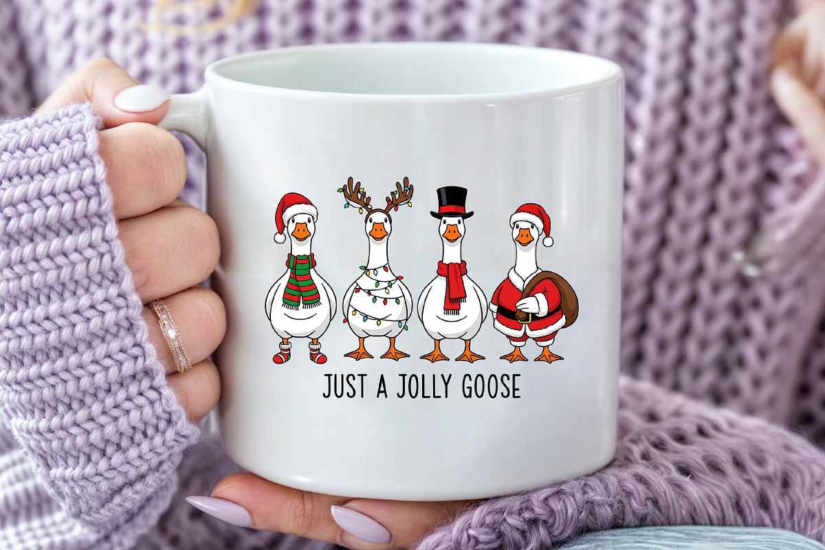 Just a Jolly Goose Png, an Illustration by Craft Nest (Photo 5 of 6)