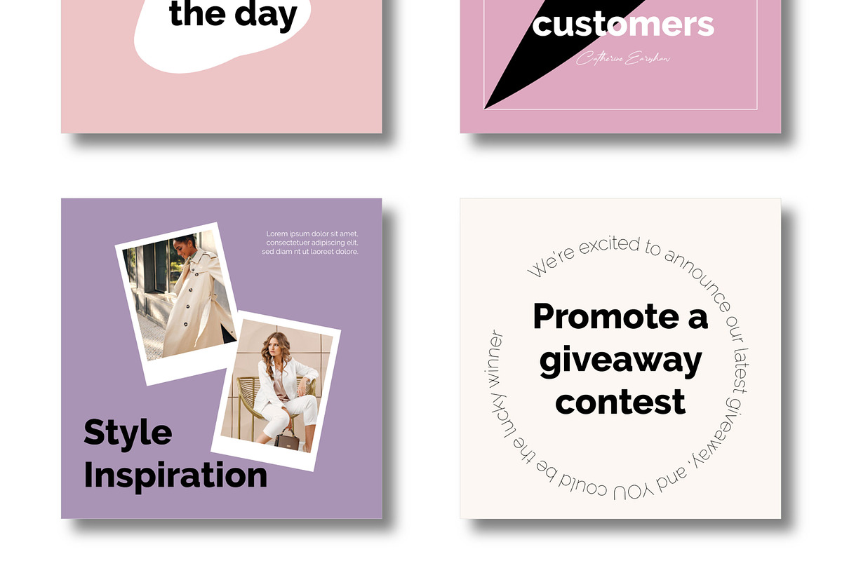 Brand Identity Fashion Social Media, a Social Media Template by MightyDesign (Photo 6 of 9)