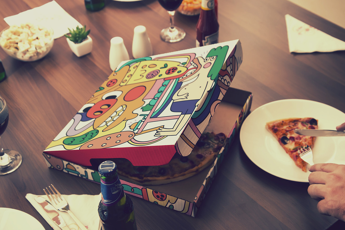 Fast Food Doodles. Vector and raster, a Food Illustration by Oliana Moroz (Photo 16 of 25)