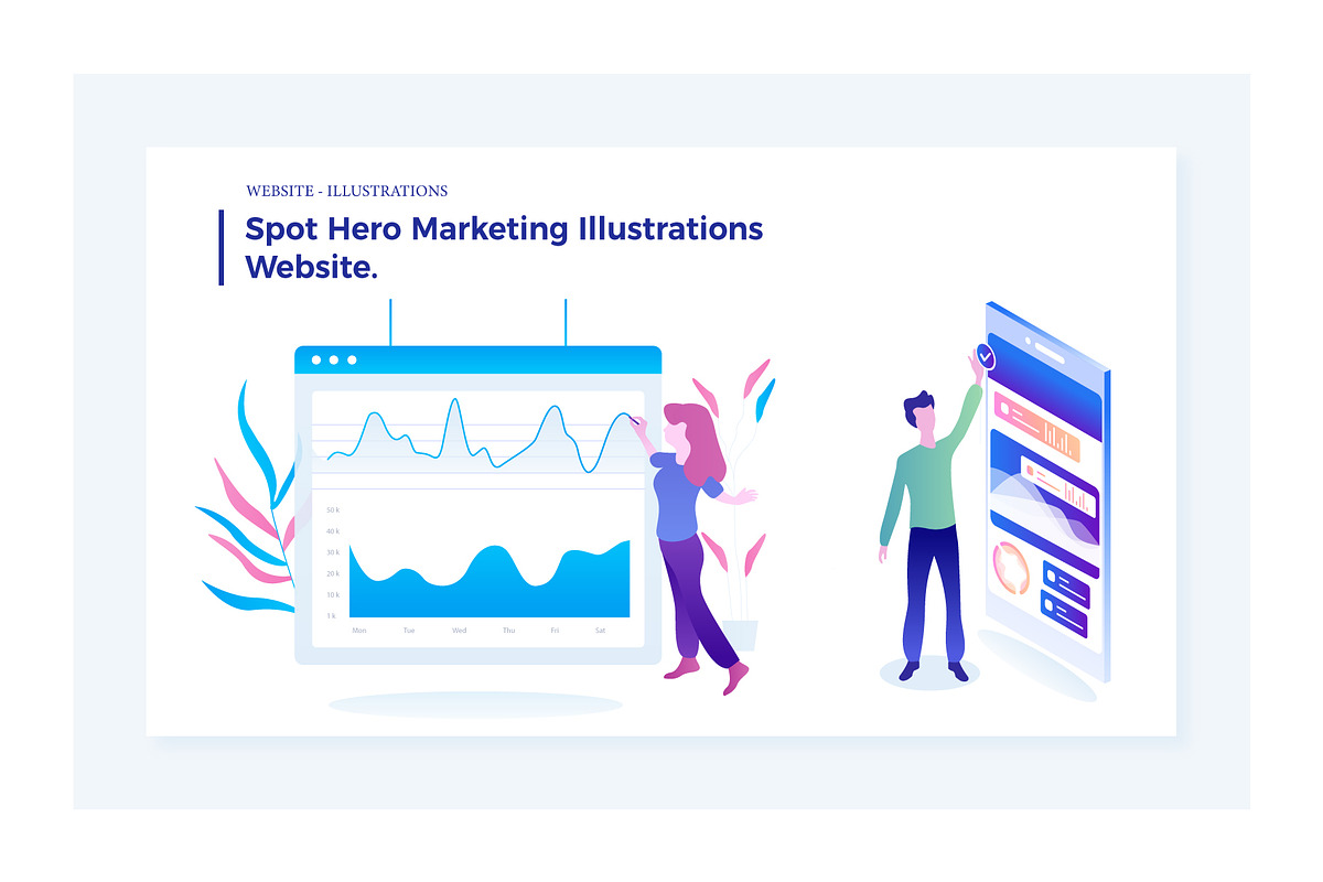 Marketing & Courses Illustrations, an Illustration by marwa_elgendy (Photo 17 of 27)