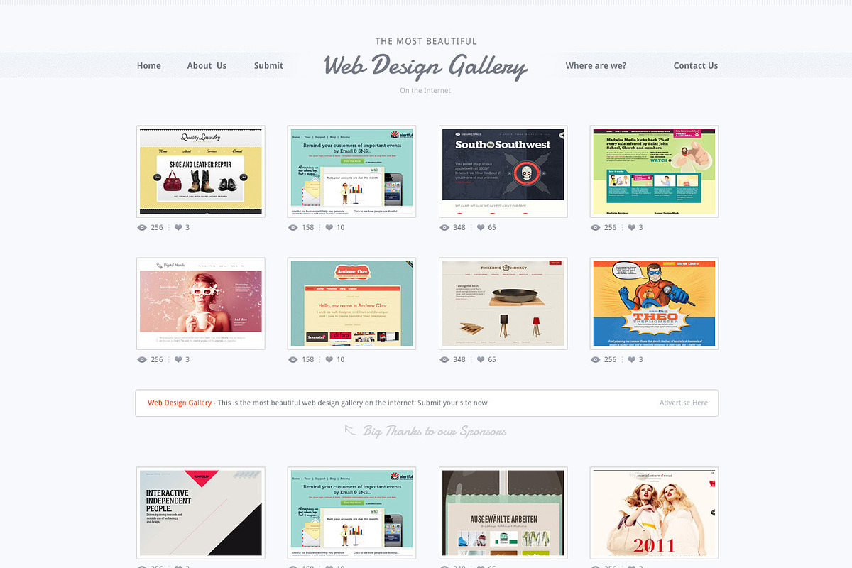 Web Design Gallery - PSD Template, a Websites & App Template by cssmania (Photo 5 of 6)