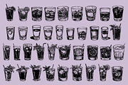 Cocktail Alcohol Drinks Illustration, a Food Illustration by Nocturnal Wolf (Thumbnail 7 of 14)