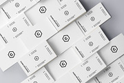 Simple Creative Business Card 57, a Business Card Template by ND Design (Thumbnail 4 of 9)