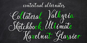 Rossellina, a Script Font by GRIN3 (Nowak) (Thumbnail 5 of 8)