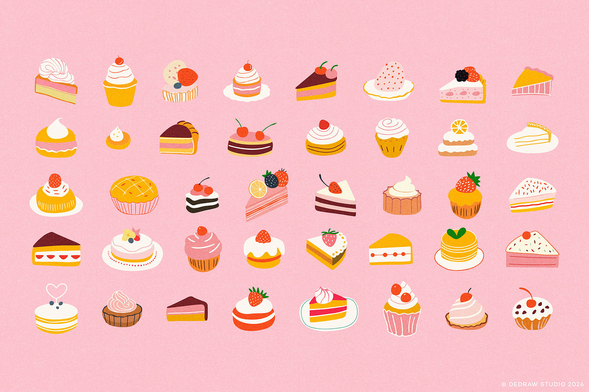 Café Collection: Graphics & Patterns, a Pattern Graphic by Dedraw Studio (Photo 7 of 15)