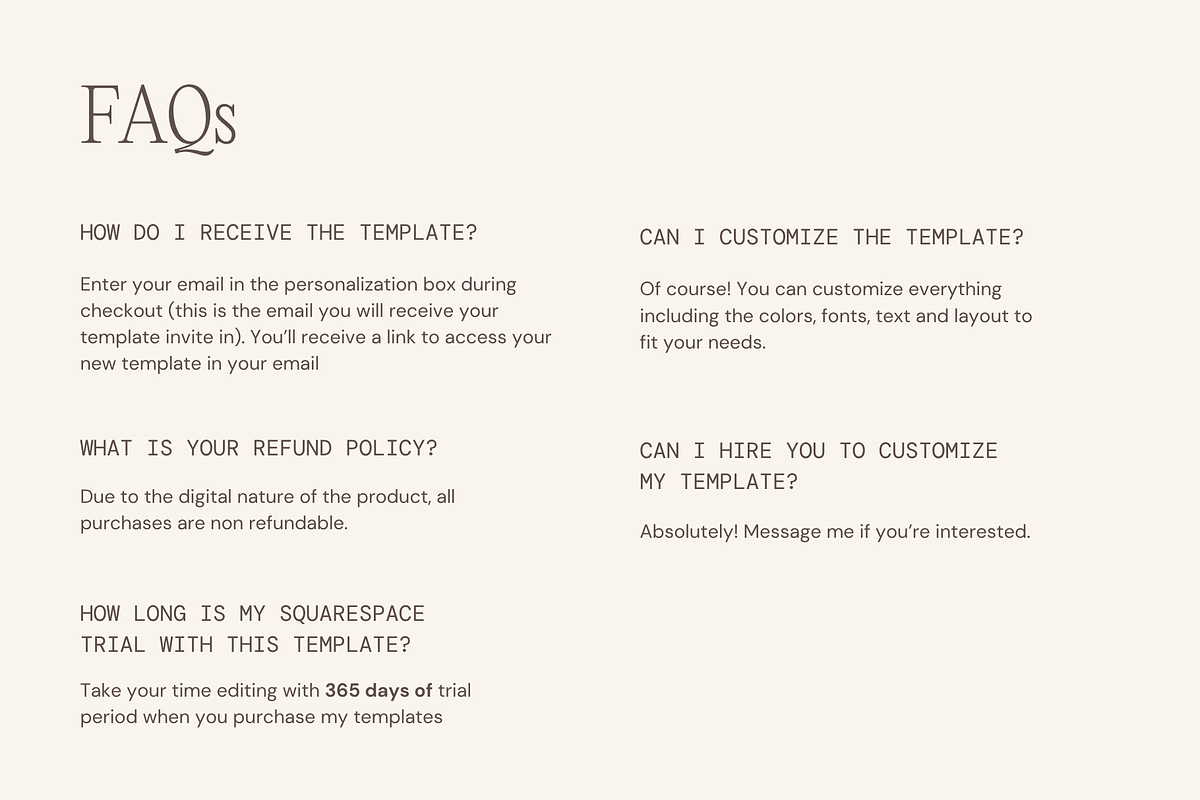 Squarespace Template for Coach, a Squarespace Template by Soul Mission Studio (Photo 8 of 10)