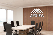 PSD Office Meeting Room Wall Mockup, a Product Mockup by Ayy (Thumbnail 2 of 15)