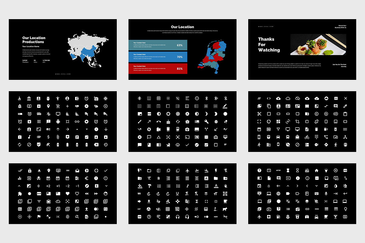 Ceku : Food Business Powerpoint, a Presentation Template by Punkl Camp (Photo 9 of 9)