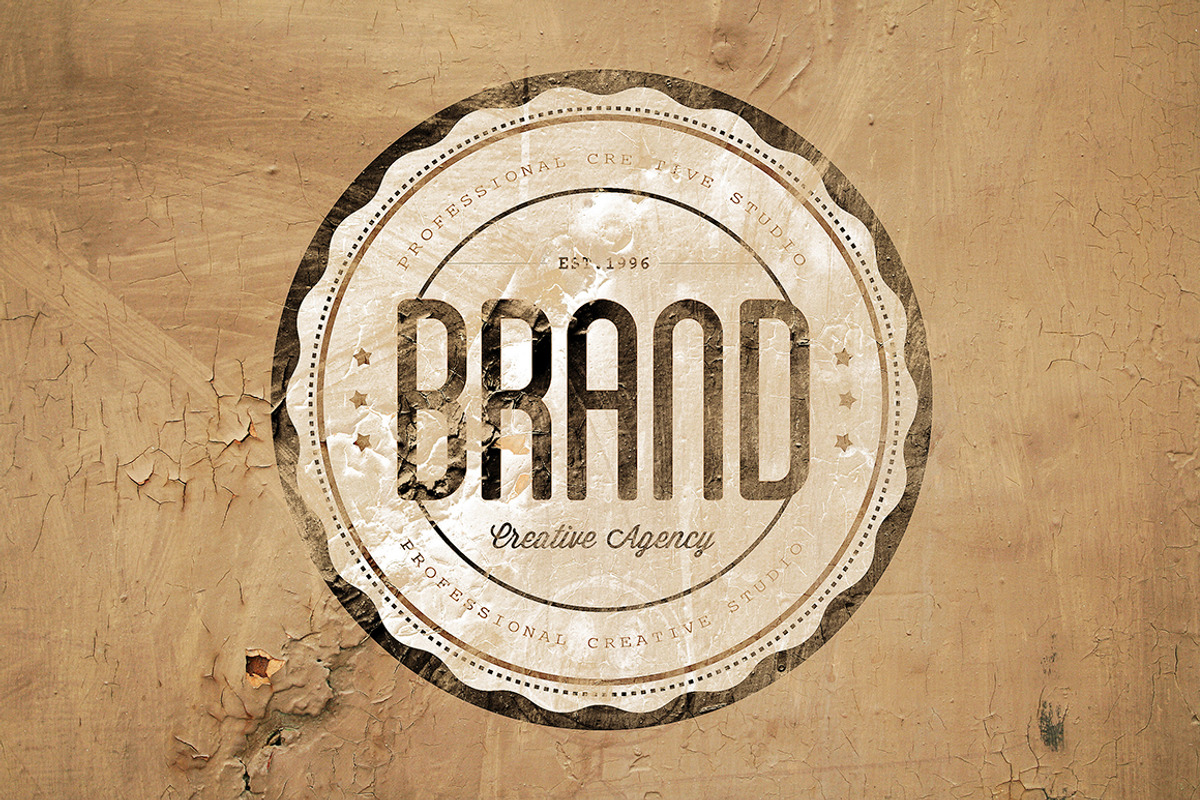 12 Vintage Logo Mockups V.2, a Product Mockup by Graphicon (Photo 7 of 8)