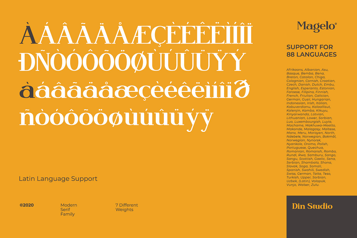 Magelo, a Serif Font by din-studio.com (Photo 8 of 16)