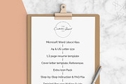 Resume/CV - The Cecilia, a Resume Template by CreativeLandStudio (Thumbnail 9 of 9)