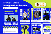 Urban Fashion - Instagram Bundle 03, a Social Media Template by Dhabee (Thumbnail 4 of 10)