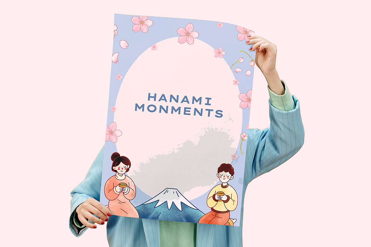 Hanami Moments – Watercolor, a Seasonal Illustration by CreativeValuation (Photo 11 of 12)