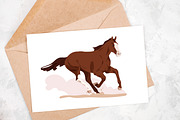 Race horses, stallions running set, an Animal Illustration by Good Studio (Thumbnail 7 of 7)