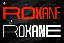 GC Roxane – Modern Display Condensed