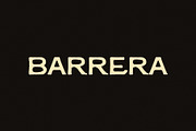Barrera I A Handmade Display Font, a Sans Serif Font by Taylor Penton (Thumbnail 1 of 4)