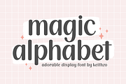 Magic Alphabet - Handwritten Font, a Handwritten Font by Keithzo (Thumbnail 1 of 8)