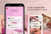 Nail Salon Canva Instagram Story, a Social Media Template by prajapixels (Thumbnail 3 of 6)