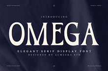 Omega – Serif Display Font