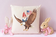 Memorial Day Gnome Sublimation Png, an Illustration by RobertsArt (Thumbnail 7 of 7)