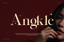 Angkle Elegant Serif Font