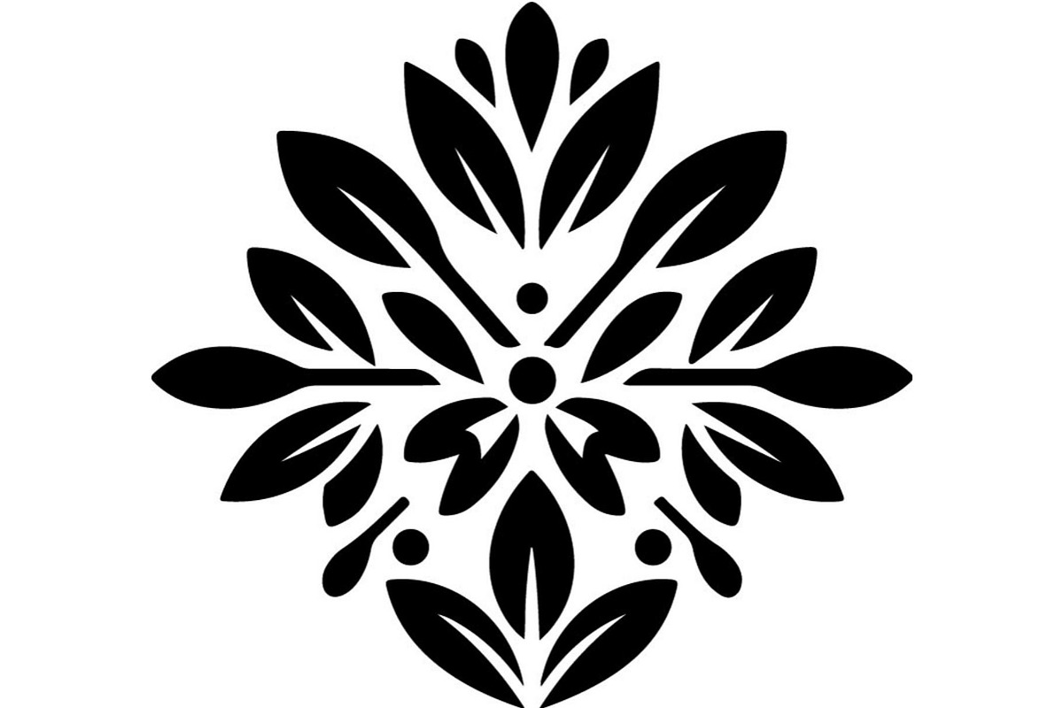 Cute Floral Silhouette, an Object Graphic by Designer_Momina (Photo 7 of 10)