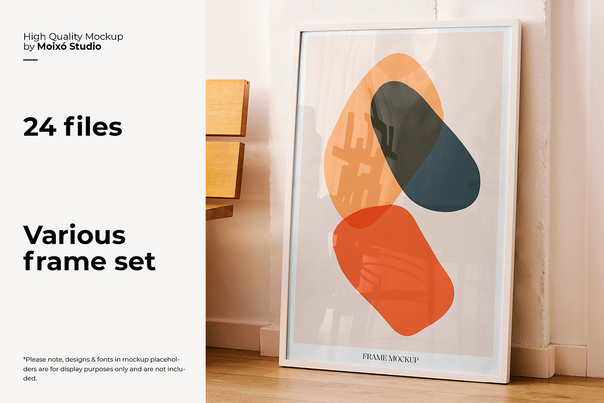 24 Frame Mockup Set, a Household Mockup by Moixo studio (Photo 1 of 8)