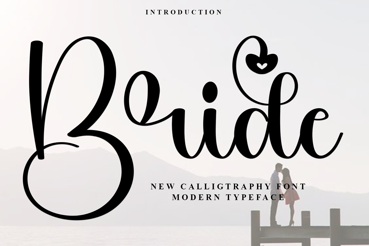 Bride, a Handwritten Font by FreshTypeINK (Photo 1 of 8)