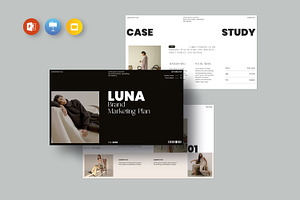 Luna Marketing Plan Template