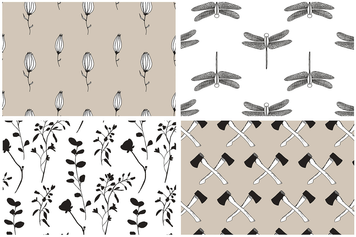 Rustic Patterns & Instagram Stories, a Pattern Graphic by Youandigraphics (Photo 18 of 18)