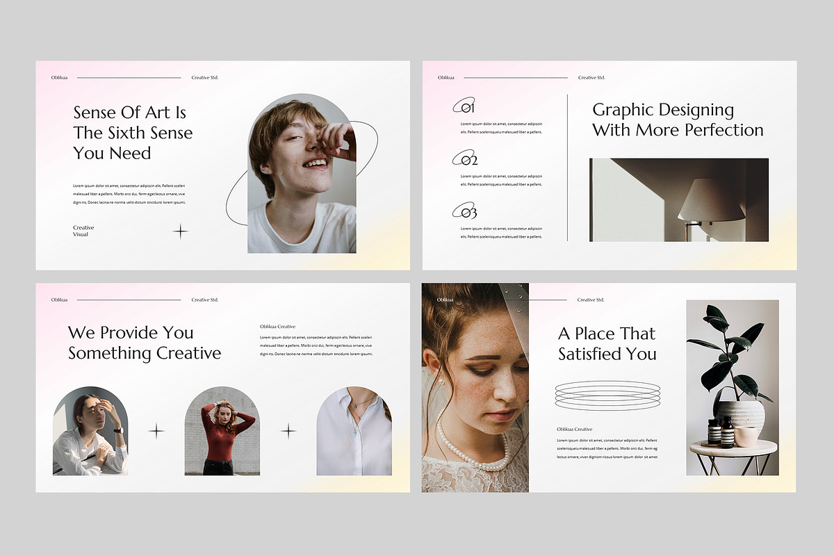 OBLIKUA - Powerpoint Template, a Presentation Template by rgbryand
