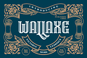 WallAxe Fonts Condensed, a Slab Serif Font by Nocturnal Workspace (Thumbnail 1 of 17)