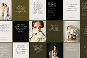 Wedding Instagram End Slides Canva, a Social Media Template by Adam and Grace (Thumbnail 1 of 16)