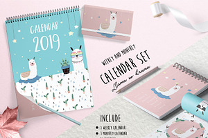 Adorable animal calendar 2# 2019