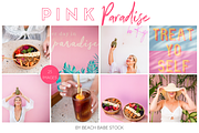 Pink Paradise: Feminine Photo Bundle, a Person Photo by Beach Babe Stock (Thumbnail 1 of 6)