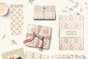 Vintage Pattern, background, frames, a Pattern Graphic by Cozy pattern shop (Thumbnail 7 of 11)