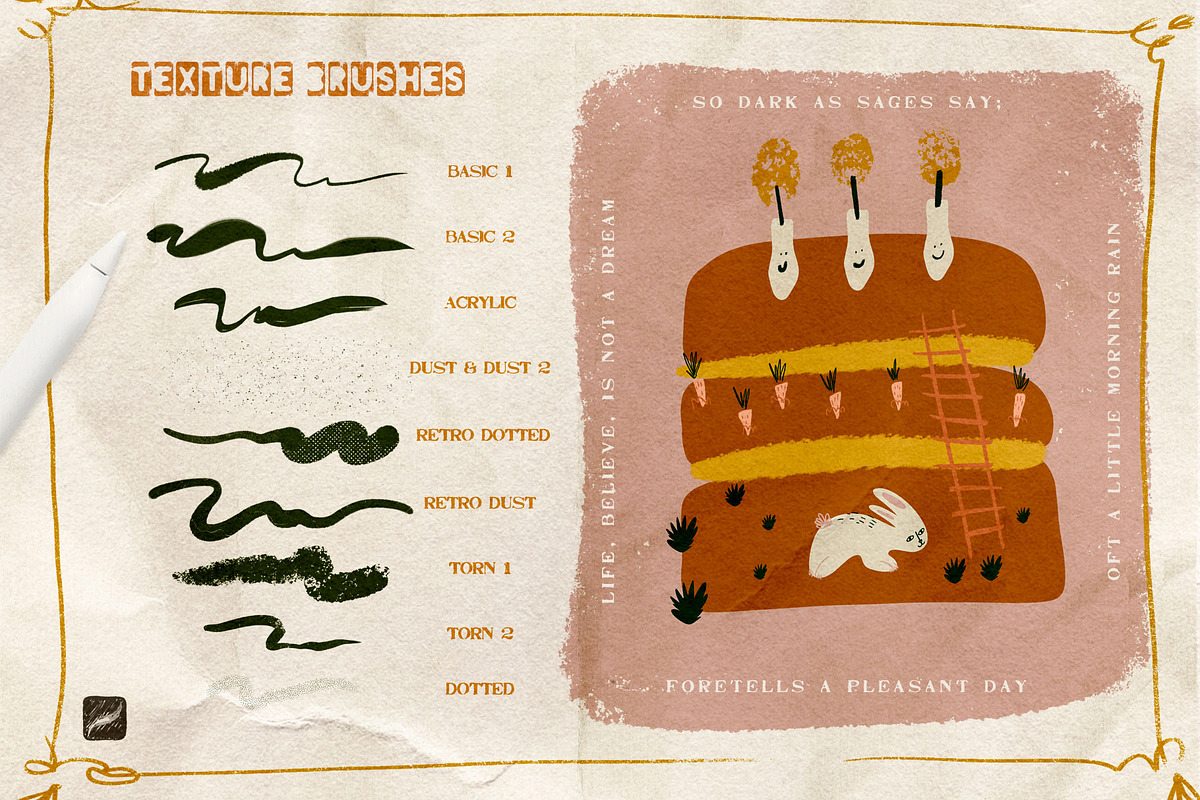 Procreate, Ps, Affinity Magic Shapes, a Brush Add-On by Spasibenko Art (Photo 2 of 9)