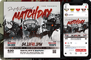 American Football Sport Flyer, a Flyer Template by regalDRAW (Thumbnail 1 of 3)