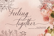 Feeling Together, a Script Font by Nathatype (Thumbnail 1 of 7)