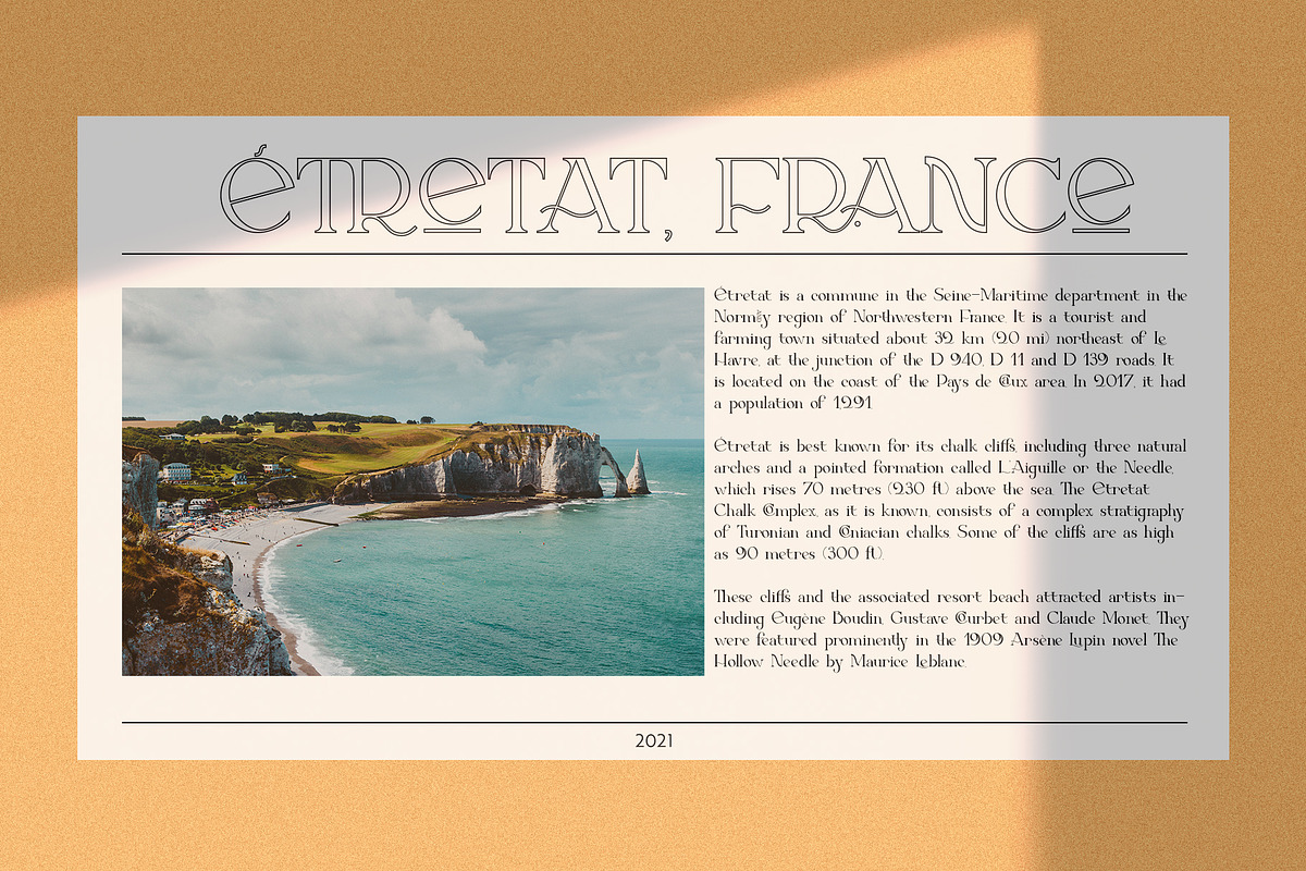 Offtime | Modern Ligature Serif Font, a Serif Font by Kandella's Art (Photo 12 of 23)