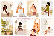 WOMEN SCENE OF LIFE BUNDLE, a Decorative Illustration by ArtOLB (Thumbnail 1 of 10)