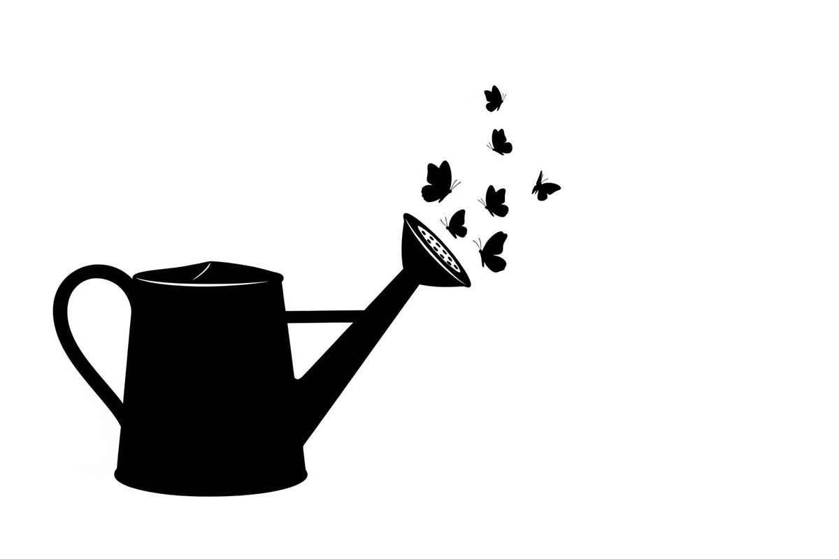 Garden Watering Can Bundle, an Illustration by Creativeshirt (Photo 8 of 31)