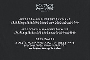 Postcards From Paris | Font Trio, a Sans Serif Font by Callie Rian & Co. (Thumbnail 8 of 16)