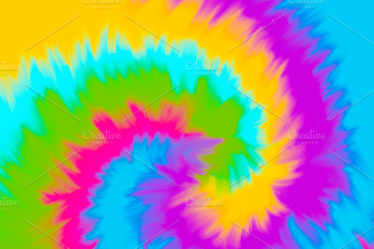 NEON TIE-DYE, a Texture Graphic by CULTVISION (Photo 3 of 9)