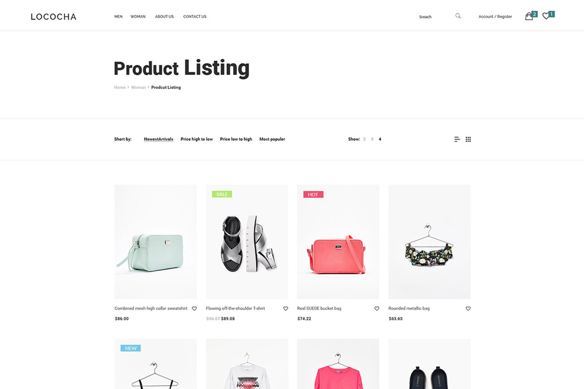 Lococha - PSD Template for Fashion, a Websites & App Template by Digipieces (Photo 16 of 16)