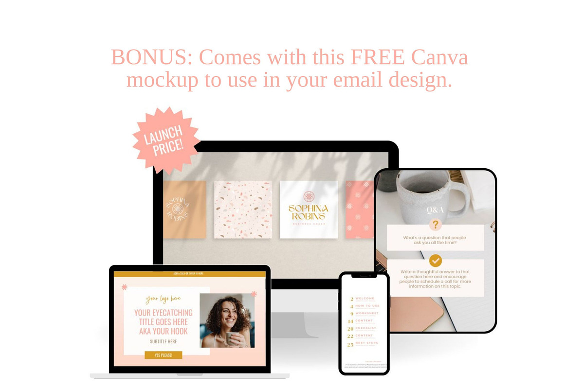 Flodesk Template | Email Sequence, an Email Template by Ciera Design Templates (Photo 5 of 8)