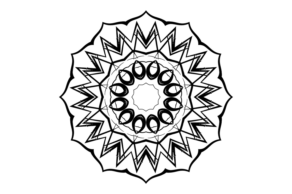 Spiritual Mandala Artwork Bundle, a Decorative Illustration by NJ Himel (Photo 10 of 104)