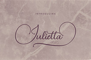 Julietta Script Font, a Script Font by Deeezy (Thumbnail 4 of 8)