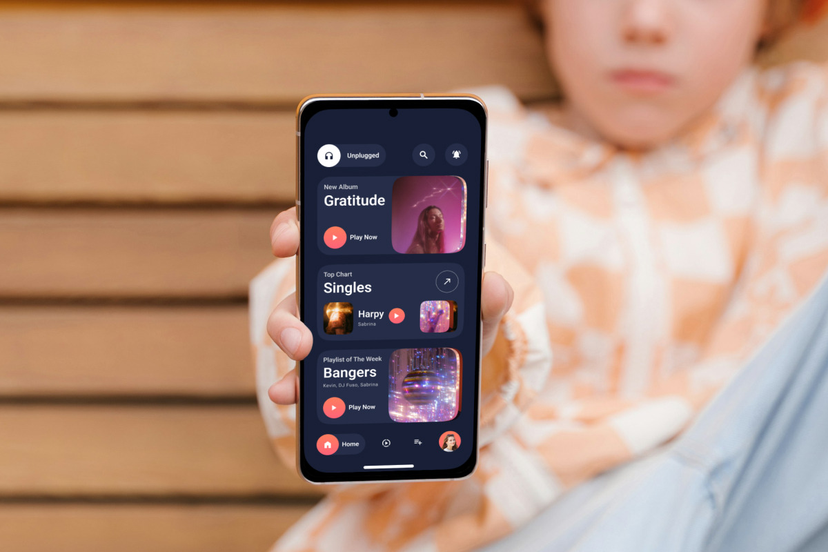 EarGazing - Music Streaming Mobile A, an App Template by twinstd (Photo 2 of 5)